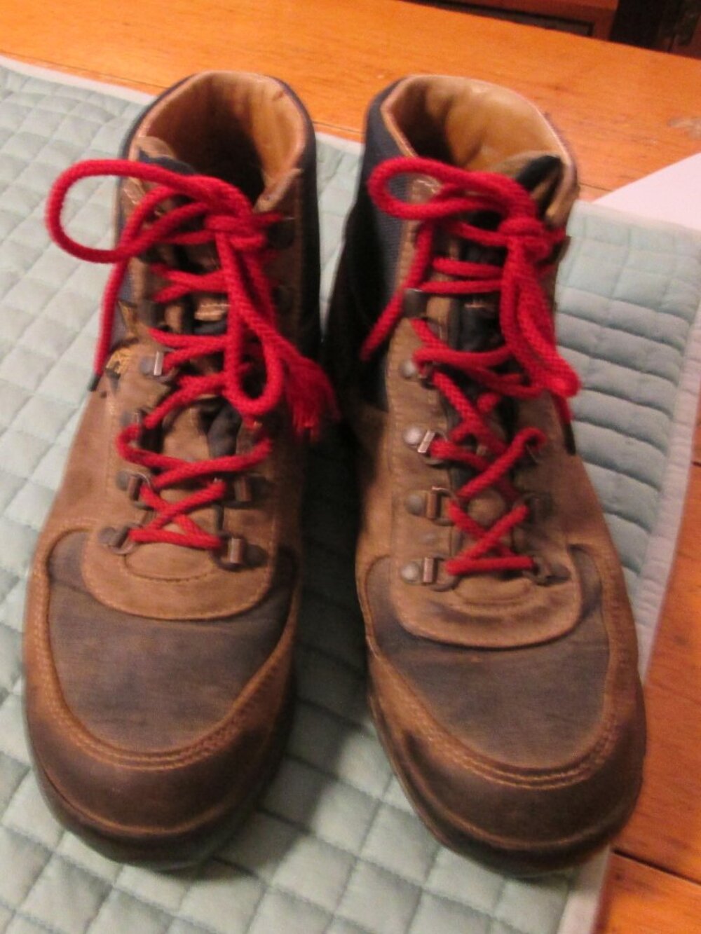 vtg Vasque Skywalk gore tex sz 8 Italy suede hiking boots womens